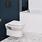 Crosswater MyHome Wall Hung Toilet Set – Matt Black Flush Plate
