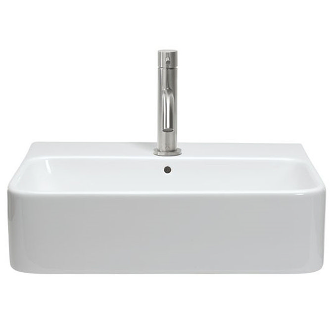 Crosswater Navona (1TH) White Gloss Basin - CT08801SCW Large Image