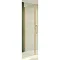Crosswater Optix 10 Brushed Brass Side Panel for Pivot Door with Inline Large Image