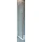 Crosswater Optix 10 Brushed Stainless Steel Side Panel for Pivot Door with Inline Large Image