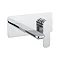 Crosswater - Pier Wall Mounted 2 Hole Set Basin Mixer - PI121WNC Large Image