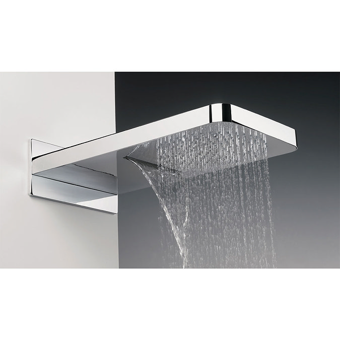Crosswater - Revive Rectangular Waterfall Fixed Showerhead - FH2000C Large Image