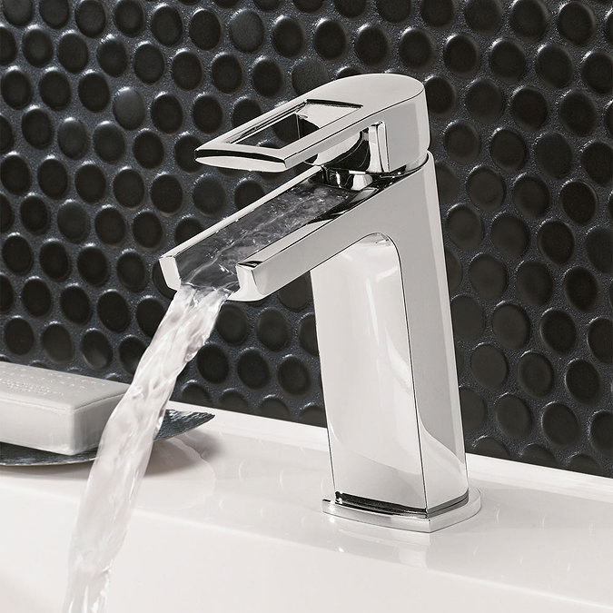 Crosswater - Shoot Mini Monobloc Basin Mixer - SM114DNC  Profile Large Image