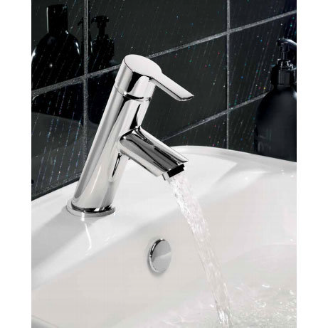 Crosswater - Slide Mini Monobloc Basin Mixer - SL114DNC at Victorian ...