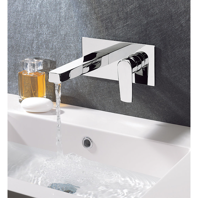 Crosswater - Solo Wall Mounted 2 Hole Set Basin Mixer - SO121WNC Profile Large Image