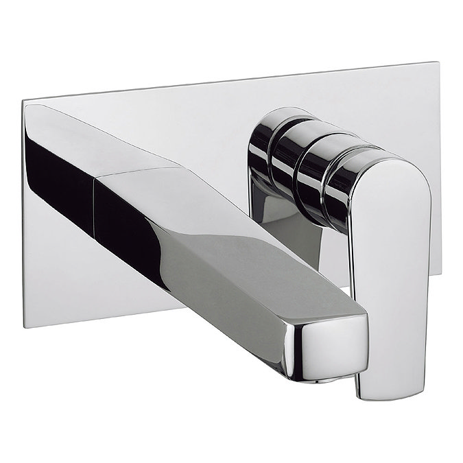 Crosswater - Solo Wall Mounted 2 Hole Set Basin Mixer - SO121WNC Large Image