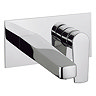 Crosswater - Solo Wall Mounted 2 Hole Set Basin Mixer - SO121WNC Large Image