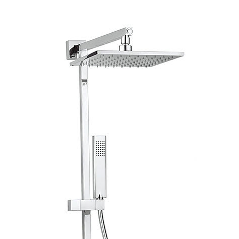Crosswater - Square SQ Multifunction Thermostatic Shower Valve with Kit - SQ525WC Feature Large Image