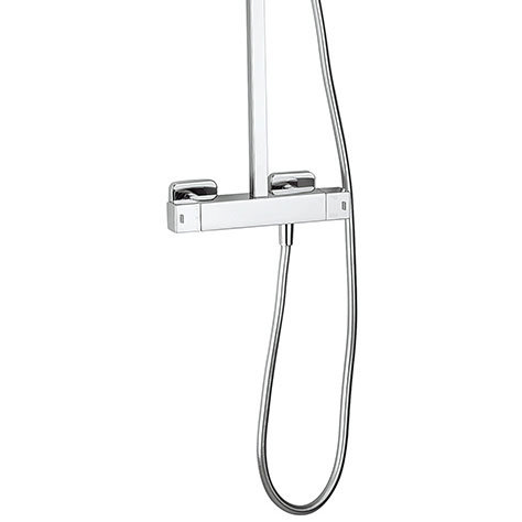 Crosswater - Square SQ Multifunction Thermostatic Shower Valve with Kit - SQ525WC Standard Large Image