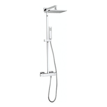 Crosswater - Square SQ Multifunction Thermostatic Shower Valve with Kit - SQ525WC Profile Large Image
