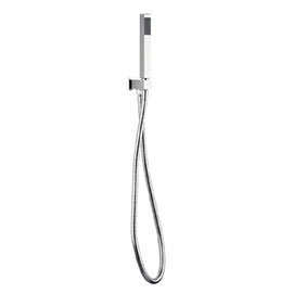 Crosswater - Square Wall Outlet Elbow with Hose and Handset - SK962C Medium Image