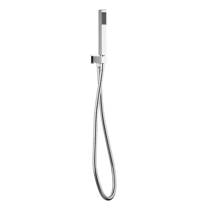 Crosswater - Square Wall Outlet Elbow with Hose and Handset - SK962C Large Image