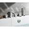 Crosswater - Status 5 Tap Hole Bath Shower Mixer with Kit - SS450DC Profile Large Image