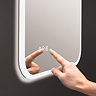 Crosswater Svelte LED Illuminated Mirror 500 x 800mm