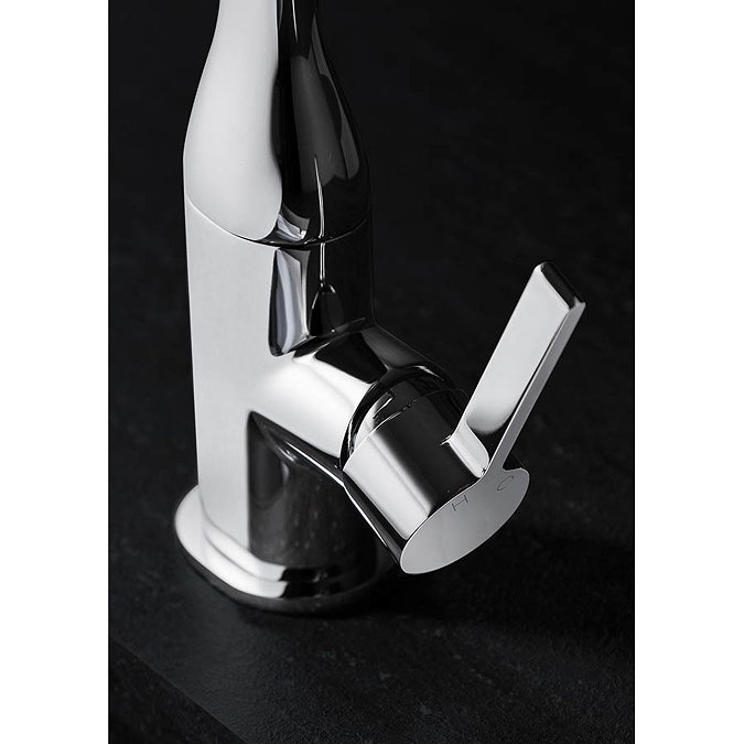 Crosswater Svelte Side Lever Kitchen Mixer - SE714DC  Feature Large Image