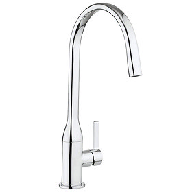 Crosswater Svelte Side Lever Kitchen Mixer - SE714DC  Large Image