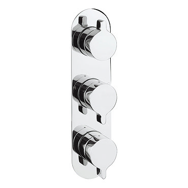 Crosswater - Svelte Thermostatic Shower Valve with 3 Way Diverter - SE3000RC  Profile Large Image