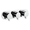 Crosswater - Svelte Thermostatic Shower Valve with 3 Way Diverter - SE3001RC Large Image