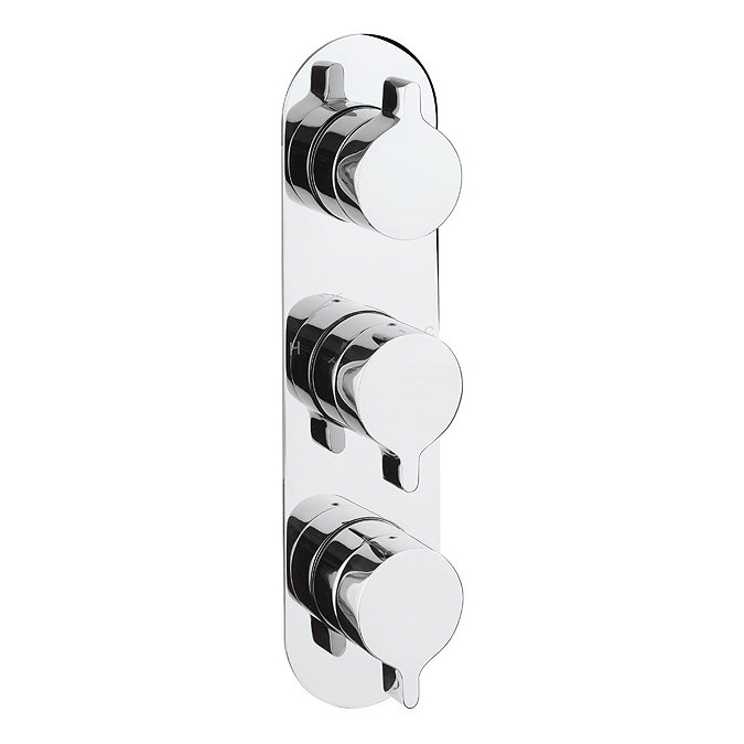 Crosswater - Svelte Triple Concealed Thermostatic Shower Valve - SE2000RC Large Image