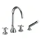 Crosswater - Totti 4 Tap Hole Bath Shower Mixer - TO440DC Large Image