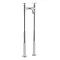 Crosswater - Totti Floor Mounted Freestanding Bath Filler - TO322DC-AA002FC Large Image