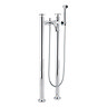 Crosswater - Totti Floor Mounted Freestanding Bath Shower Mixer - TO422DC-AA002FC Large Image