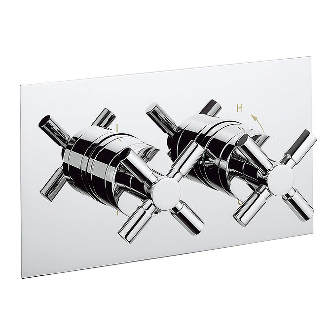 Crosswater - Totti Thermostatic Shower Valve with 2 Way Diverter - TO1501RC Large Image