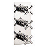 Crosswater - Totti Triple Concealed Thermostatic Shower Valve - TO2000RC Large Image