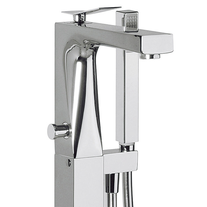 Crosswater - Trio Floor Mounted Freestanding Bath Shower Mixer - TI415FC Profile Large Image