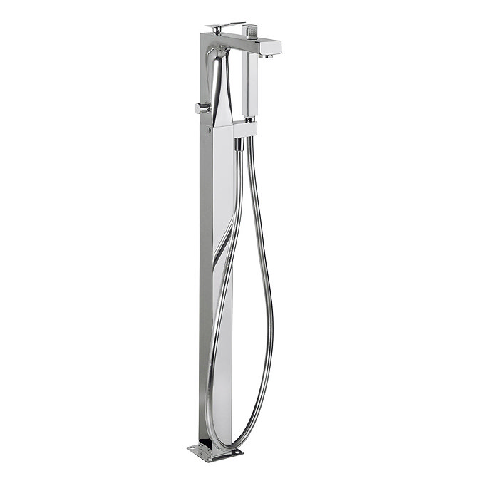 Crosswater - Trio Floor Mounted Freestanding Bath Shower Mixer - TI415FC Large Image