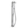 Crosswater - Trio Floor Mounted Freestanding Bath Shower Mixer - TI415FC Large Image