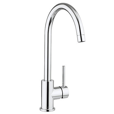 Crosswater Tropic Side Lever Kitchen Mixer with Concealed Spray Head - TP714DC  Profile Large Image