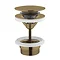 Crosswater Universal Basin Click Clack Waste - Brushed Brass - BSW0290F Large Image