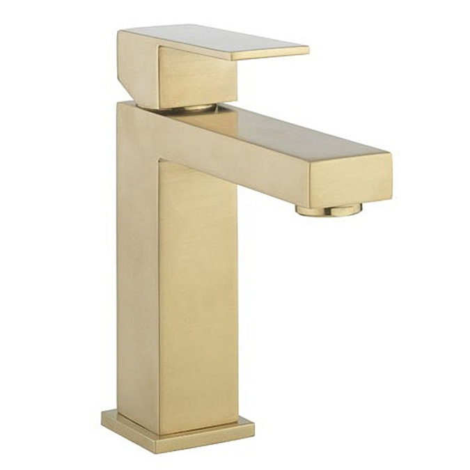 Crosswater Verge Basin Mono Basin Mixer Brushed Brass - VR110DNF Large Image