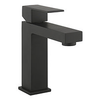 Crosswater Verge Basin Mono Basin Mixer Matt Black - VR110DNM Large Image