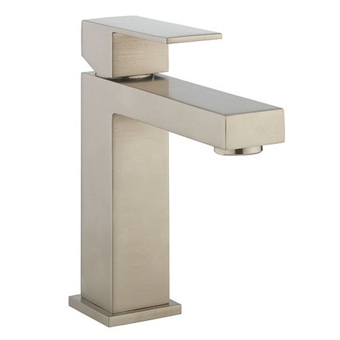 Crosswater Verge Basin Mono Basin Mixer Stainless Steel Effect - VR110DNV Large Image