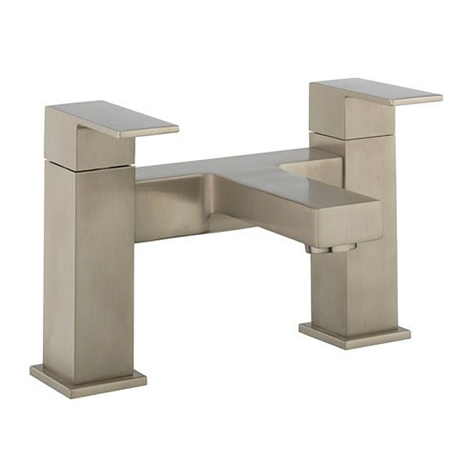 Crosswater Verge Bath Filler Stainless Steel Effect  - VR322DV Large Image