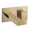 Crosswater Verge Wall Mounted (2TH) Basin Mixer Brushed Brass - VR121WNF Large Image