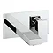 Crosswater Verge Wall Mounted (2TH) Basin Mixer Chrome - VR121WNC Large Image
