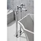 Crosswater - Waldorf Art Deco Crosshead Floor Mounted Freestanding Bath Filler Profile Large Image