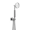 Crosswater - Waldorf Art Deco Shower Handset with Chrome Handle, Wall Outlet & Hose - WF964C_C Large