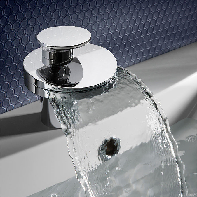 Crosswater Water Circle Monobloc Basin Mixer - WO110DNC Profile Large Image
