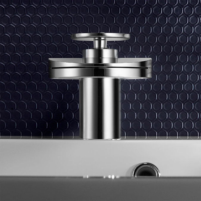 Crosswater Water Circle Monobloc Basin Mixer - WO110DNC Standard Large Image
