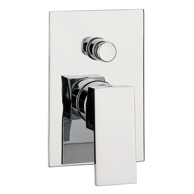 Crosswater - Water Square Concealed Manual Shower Valve with Diverter - WS0005RC Large Image