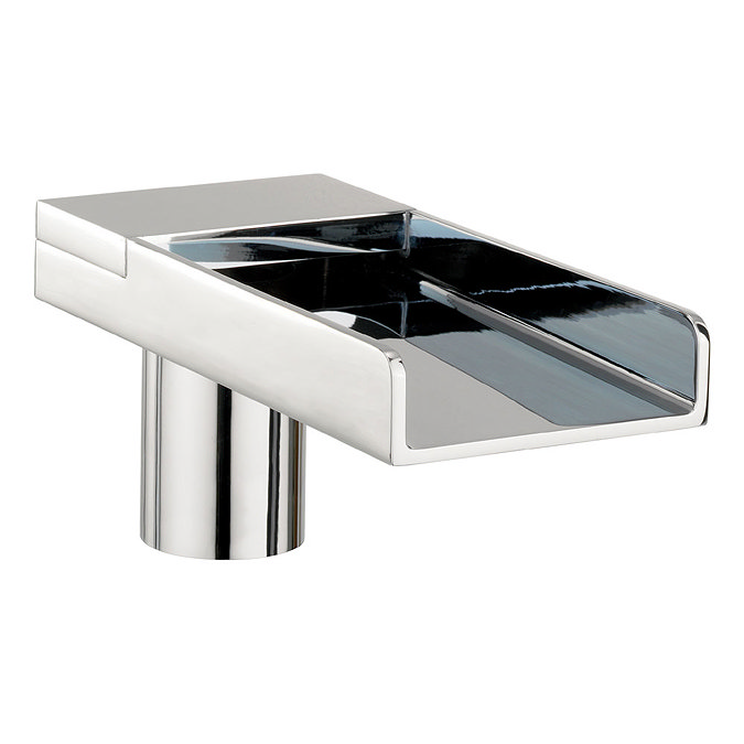 Crosswater - Water Square Deck Mounted Bath Spout - WS0370DC Large Image