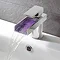 Crosswater - Water Square Lights Monobloc Bath Shower Mixer w/ Lights & Kit - WSX410DC  Standard Lar