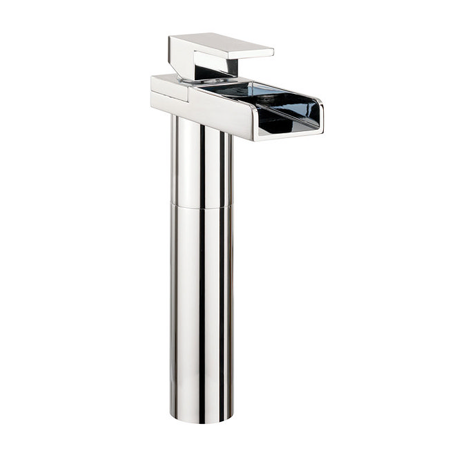 Crosswater - Water Square Lights Tall Monobloc Basin Mixer w/ Lights - WSX112DNC Large Image