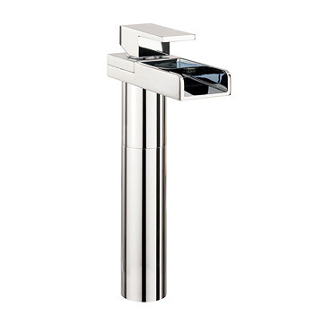 Crosswater - Water Square Lights Tall Monobloc Basin Mixer w/ Lights - WSX112DNC  Profile Large Imag
