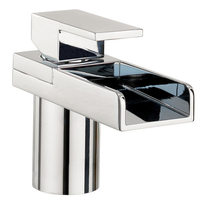 Crosswater - Water Square Monobloc Basin Mixer Tap - WS110DNC Large Image