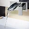 Crosswater - Water Square Wall Mounted 2 Hole Set Basin Mixer - WS121WNC Feature Large Image